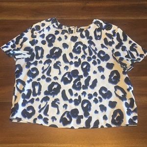 Banana Republic Petite Large Blouse